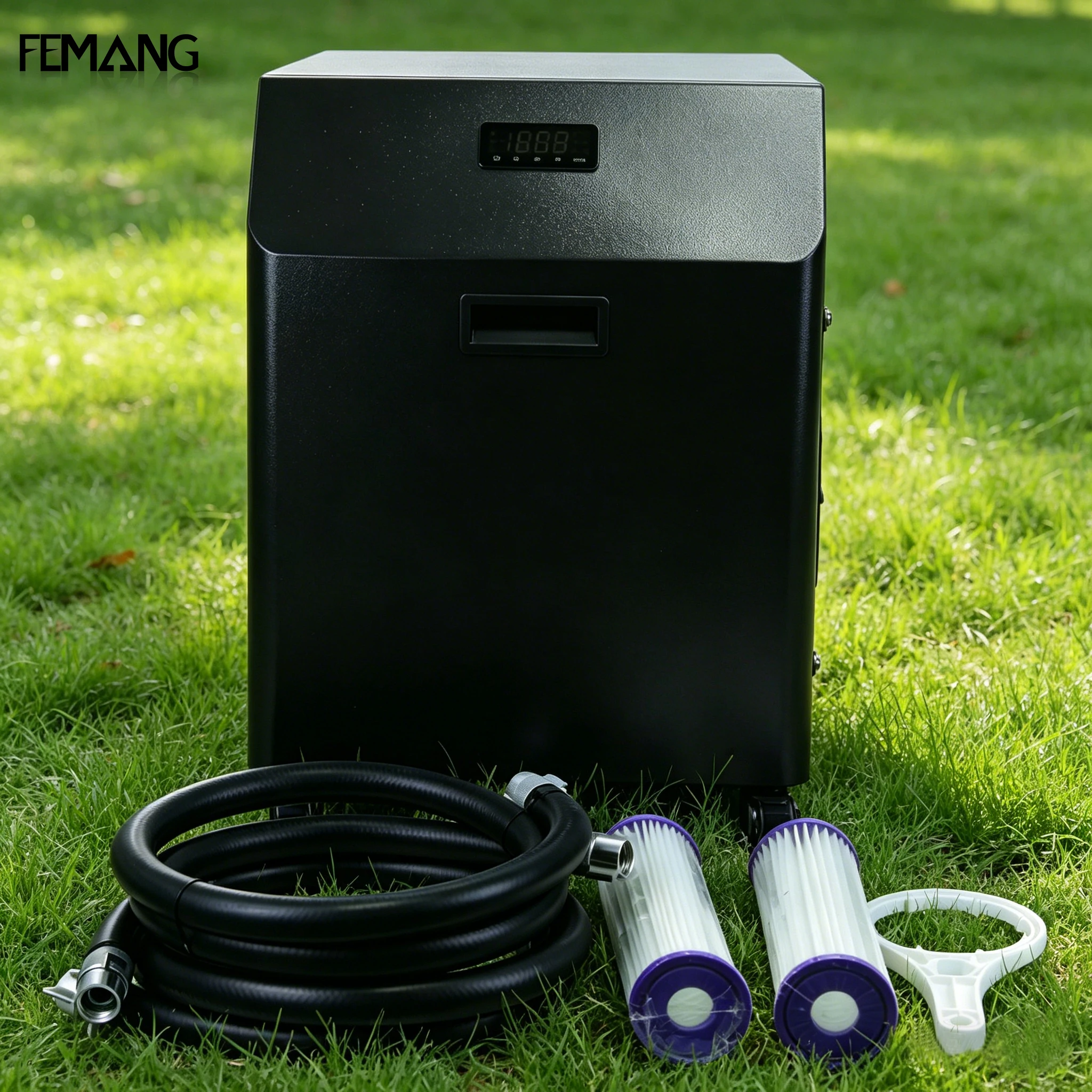 Pro R410A Heat Pump Chiller Compressor Motor Ice Bath Auto Digital 0.5-3h.p