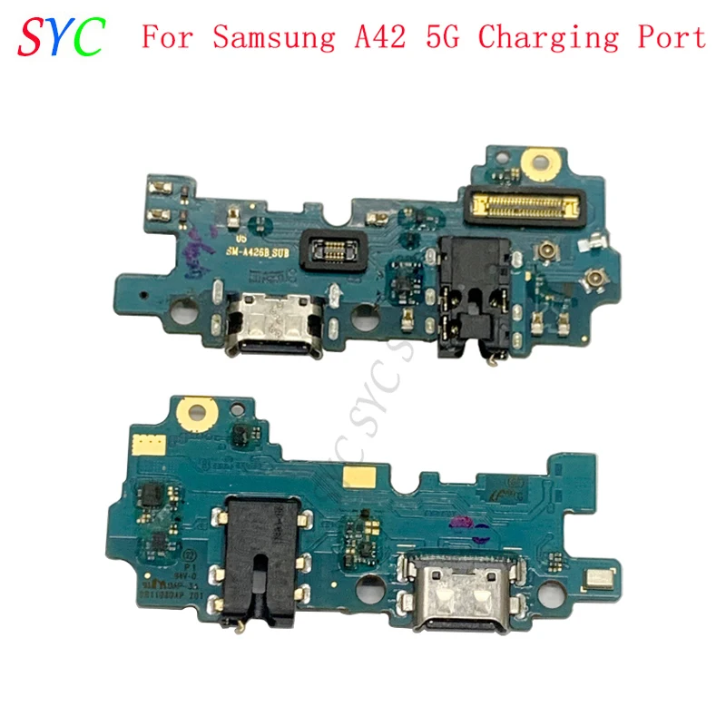 

USB-коннектор для зарядного порта для Samsung A42 5G A426, гибкий кабель для зарядки, запасные части