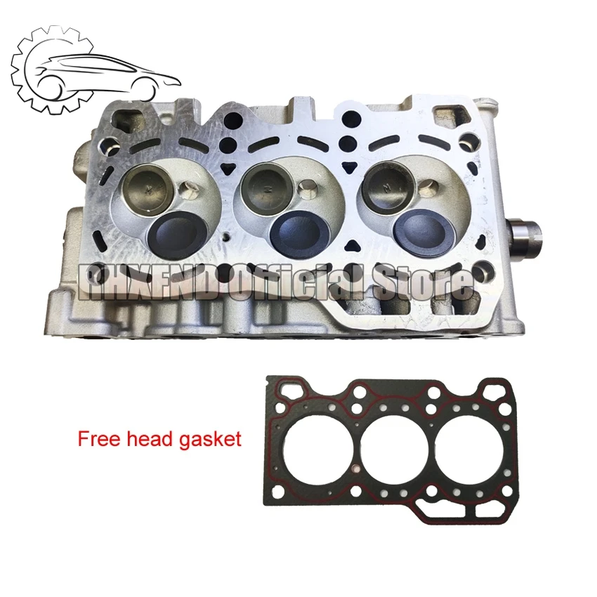 Complete F8CV cylinder head assembly assy 96316210 96642705 96642707 96642708 M96642708 for Daewoo Matiz Petrol 0.8L 1998-2002