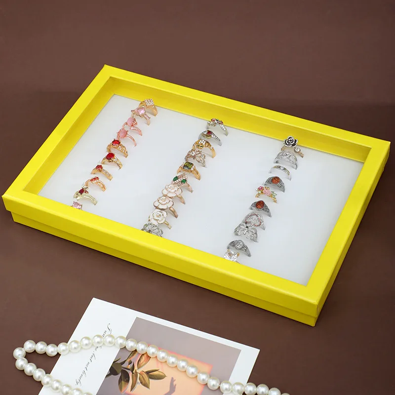 100-position Velvet Sponge Ring Display Box