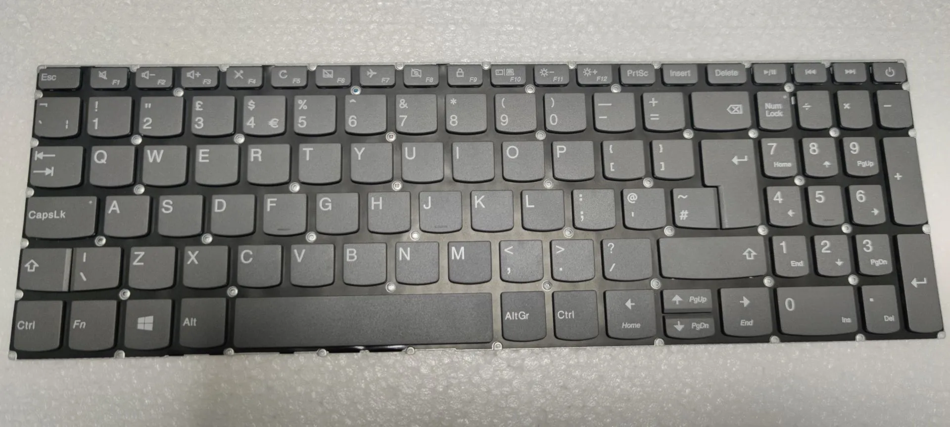 FOR Lenovo IdeaPad S145-15API S145-15AST S145-15IGM S145-15IWL UK Keyboard (power key)