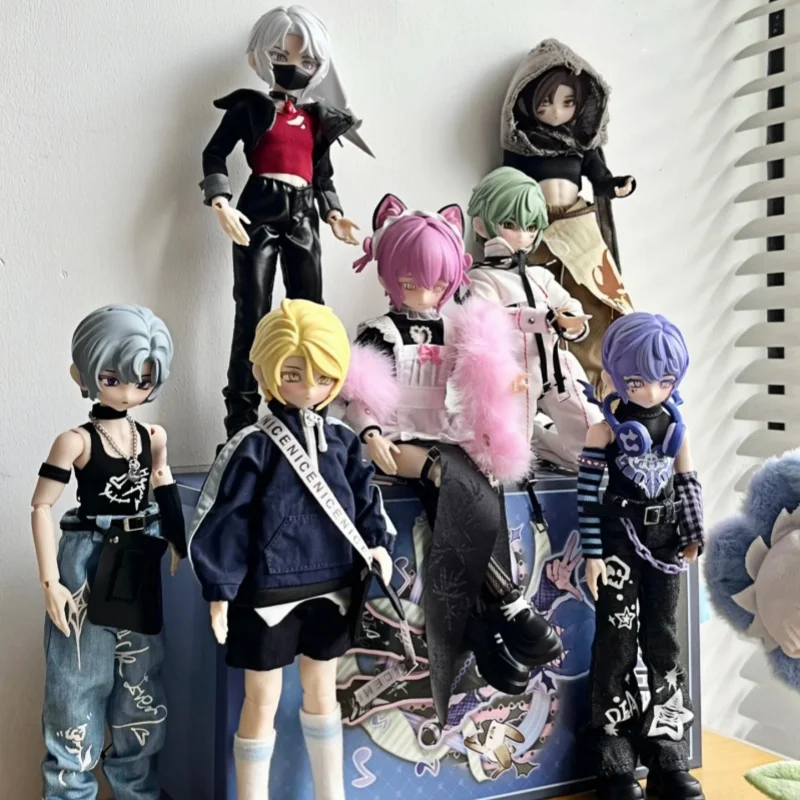 

Подлинная экшн-фигурка Zack Blind Box Event Series 1/8 Bjd Boy's Knuckle, аниме, коллекционная модель, Poseable Joint Mobility, игрушка в подарок