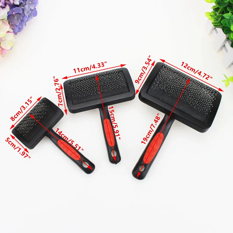 1PCS Hot Sale New Pet Grooming Needle Comb Shedding Hair Remove Brush Slicker Massage Tool Dog Cat Supplies Protective