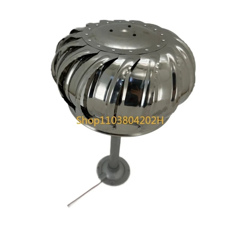 Miniature Blowing Ball-Type Wind Disc Coreless Generator Stainless Steel Vertical Wind Multi-Blade Start Low Wind Speed