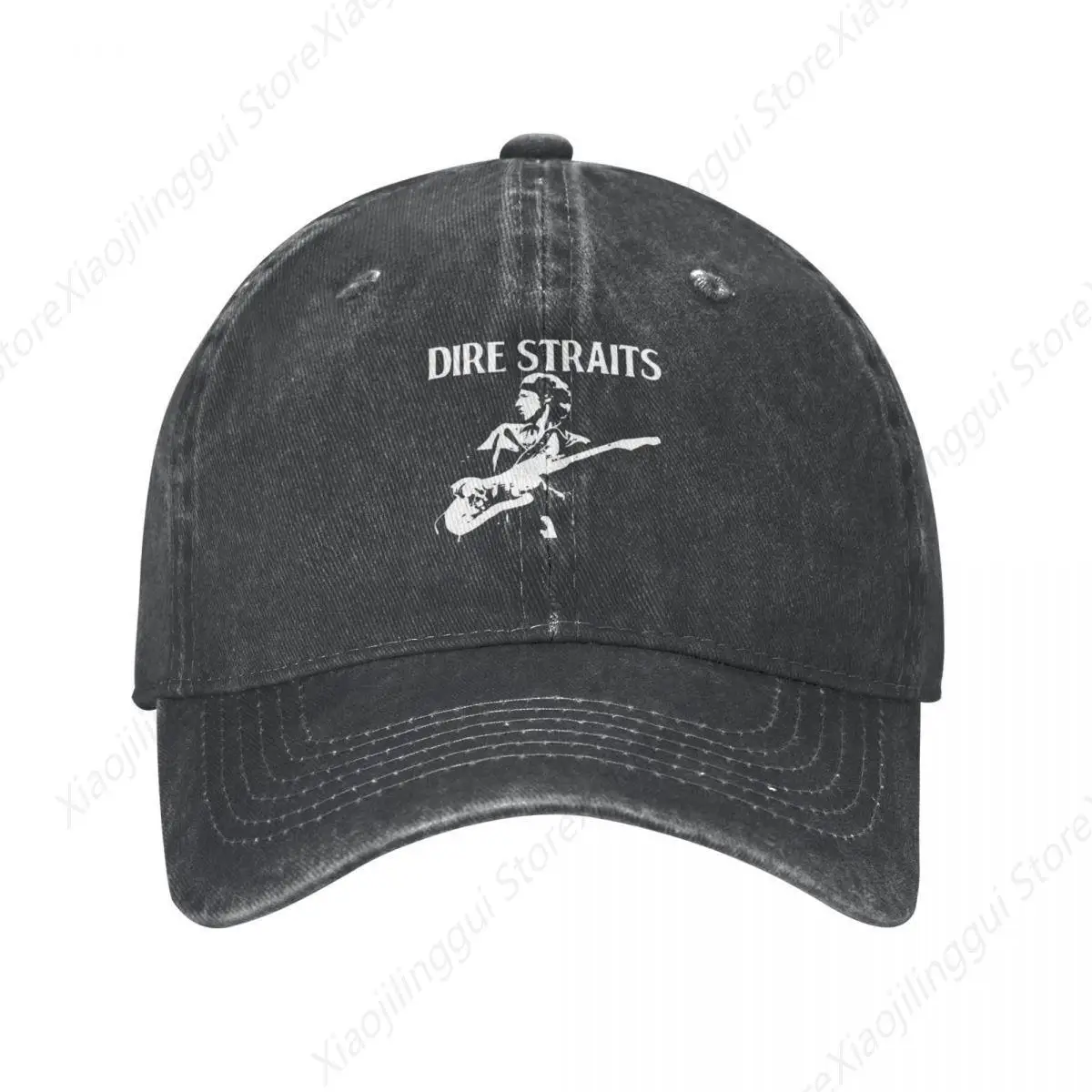 Music of <Dire STRAITS> Cowboy Hat Snapback Cap New Hat black Mens Tennis Women's