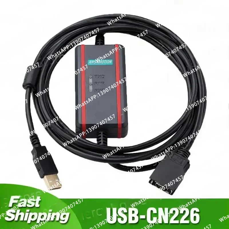 USB-CN226 Adapter for Omron CS CJ CQMIH CPM2C Series PLC Programming Cable Communication Download Line