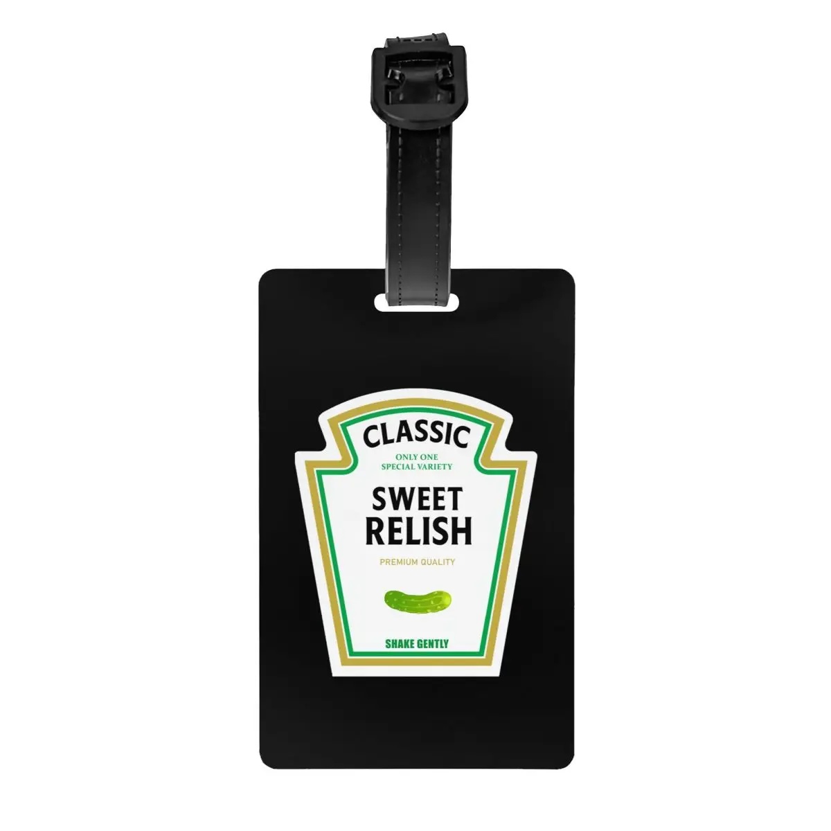 Sweet Relish Halloween Costume Matching Ketchup Mustard Mayonnaise Luggage Tag Suitcase Baggage Privacy Cover ID Label