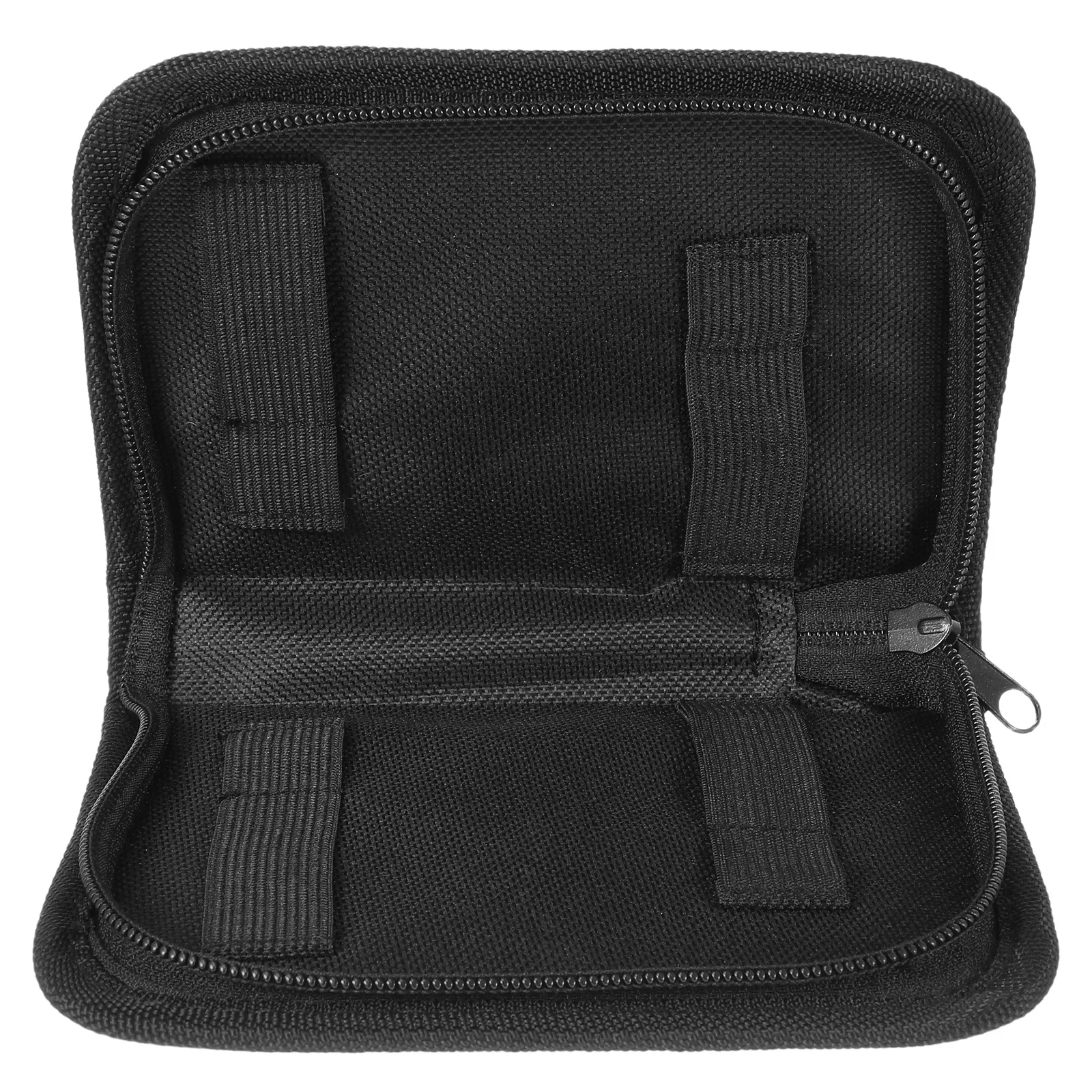 

Small Oxford Cloth Tool Pouch Organizer Zipper Durable Utility Bag for Electrician Craftsman Carpenter Maintenance Accessories