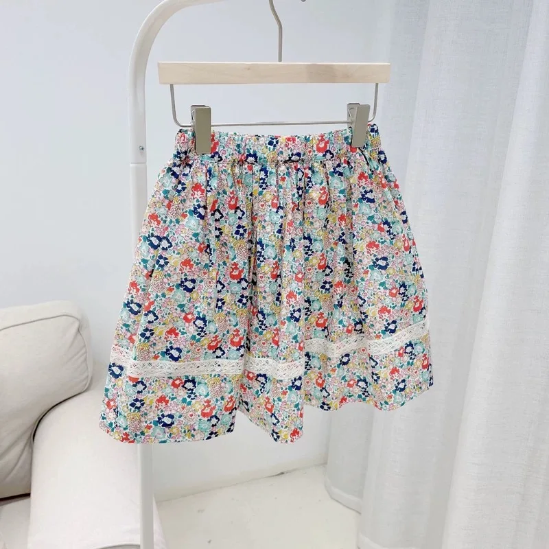 

summer baby girl clothes baby skirt cotton cute Floral patterned skirt sweet girl's short skirt