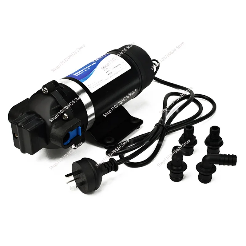 DP-160 High Pressure Diaphragm Pump Small Electric Water Purification Sprayer Increase Pressure Road Cleaning Machine