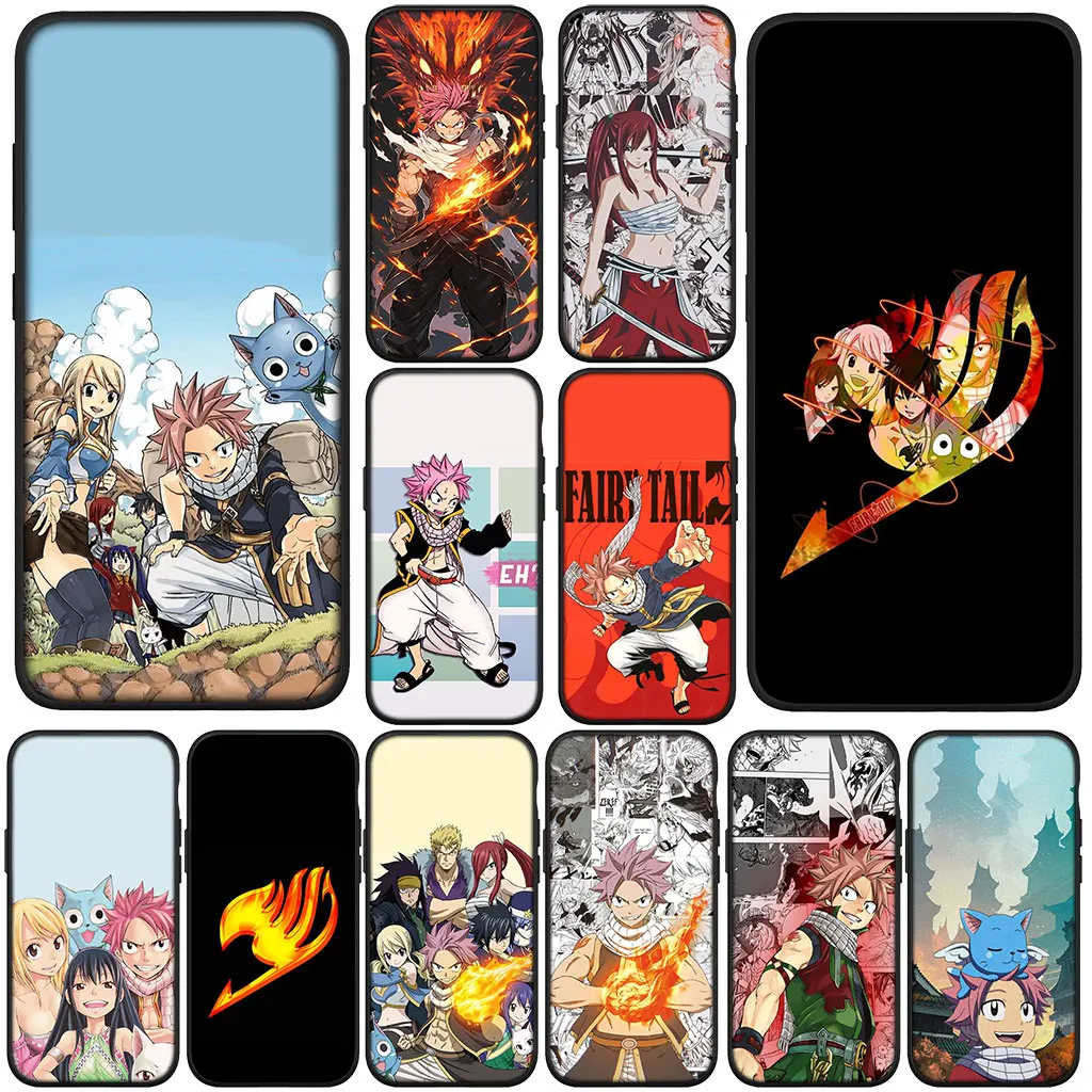 Чехол для Samsung Galaxy A17 A07 j7 J5 J6 J2 Prime J8 A01 A02 A03 A23 A71 A72 A41 M06 M16 M56 M23 Чехол Fairy Natsu Dragneel Tail