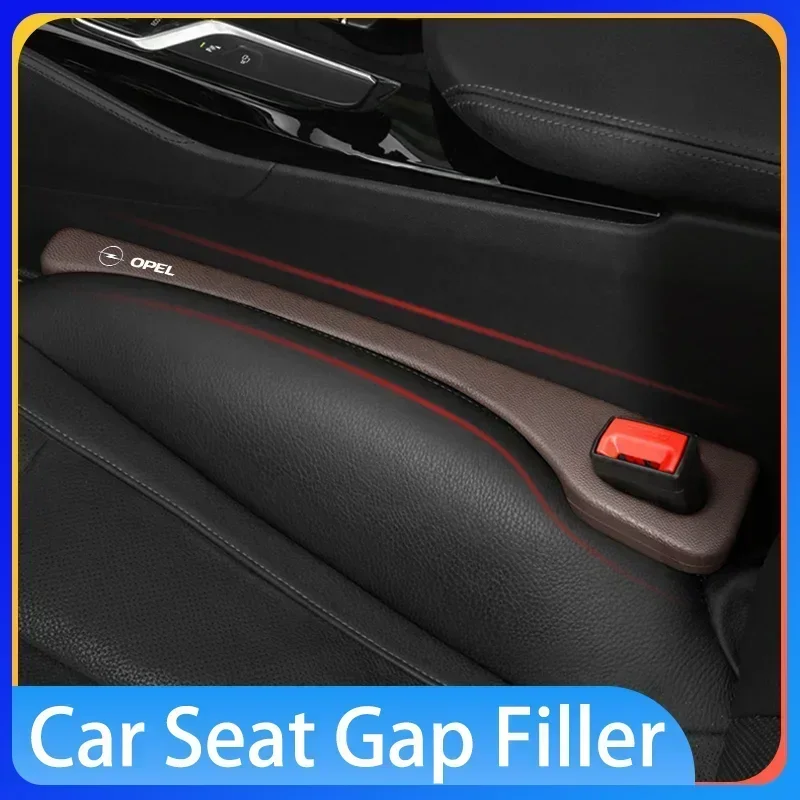 

Car Seat Gap Filler Kit (2Pcs) Side Seam Plug Strips For Opel Astra j Insignia Astra Corsa Zafira b Mokka Vivaro Meriva