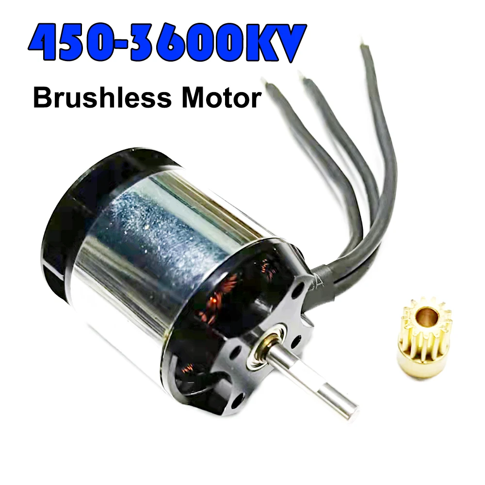 GARTT 3600KV 3700KV 330W Brushless Motor For 450 Align Trex RC Helicopter