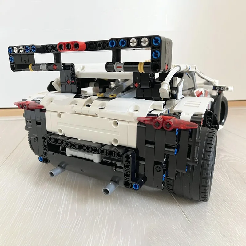 1243 Stück MOC Rallye Auto Technische Bausteine Geburtstag Weihnachten Spielzeug Geschenk Geburtstag Konstruieren Weihnachten Spielzeug Geschenk