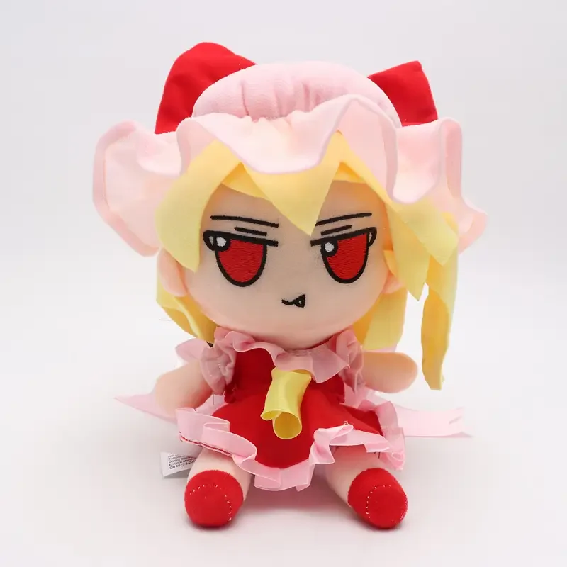 20ซม.Touhouโครงการของเล่นตุ๊กตาน่ารักPlush Fumo × Fumo TouHouโครงการFlandreตุ๊กตาตุ๊กตาสะสมวันเกิดคริสต์มาสของขวัญ
