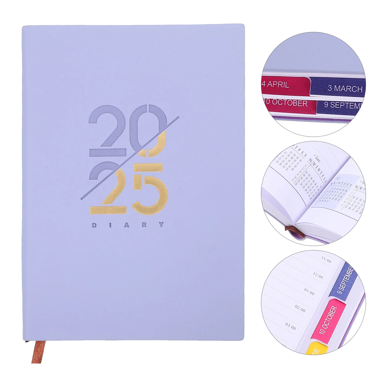 2025 Schedule The Notebook Calendar Day Planner Monthly Pu Paper Cute Weekly Writing Academic Office Small