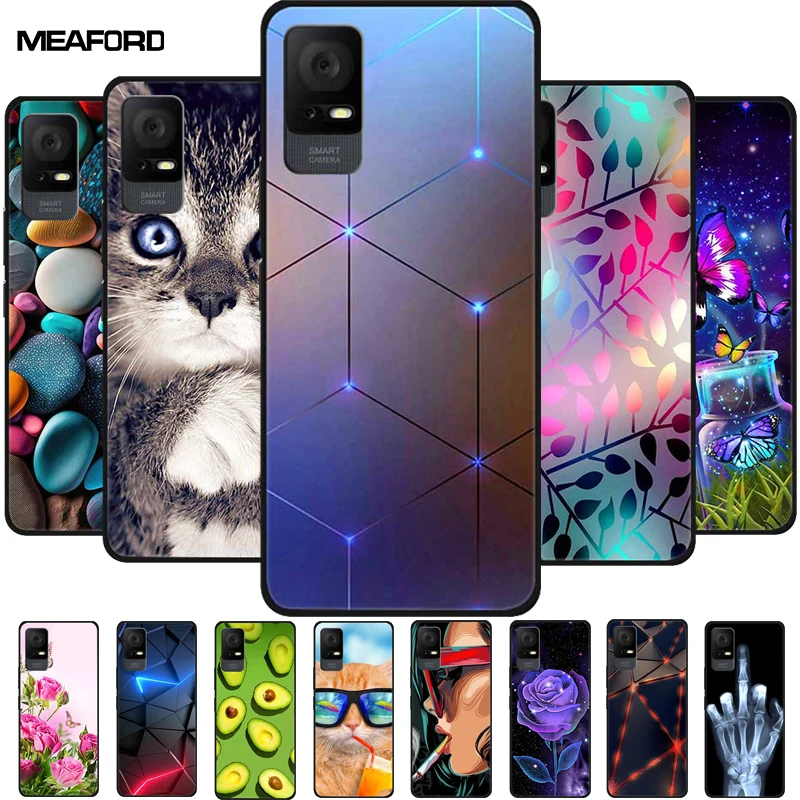 Funda de silicona TPU suave para teléfono, carcasa moderna para TCL 405, TCL406, TCL405, 406