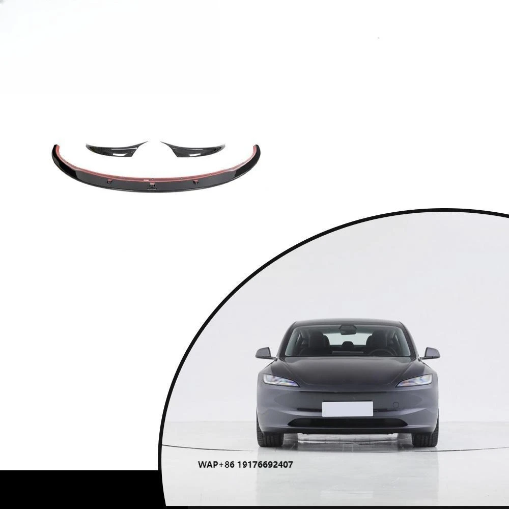 

Carbon Fiber Front Bumper Lip Spoiler forTesla Model 3 Style Sedan 4-Door 2023