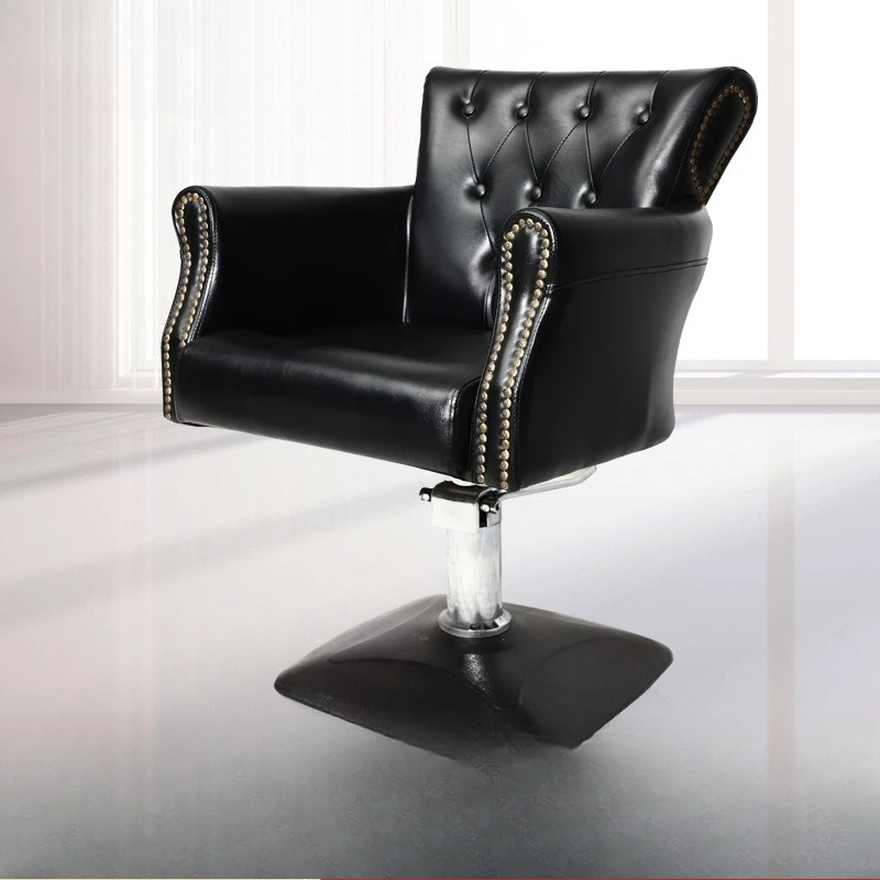 Customized light luxury European barber chair simple and comfortable rotatable Internet celebrity tide high-end fashion high-end