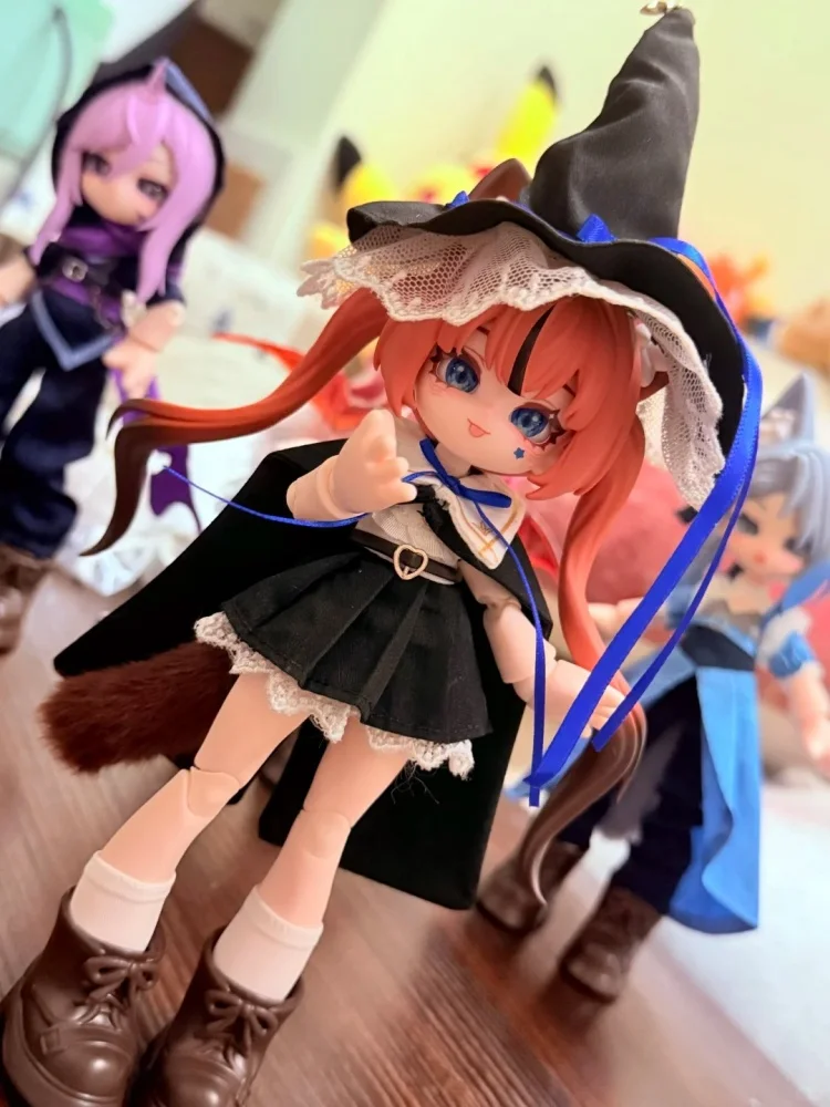 متوفر 1/12 Mjd صندوق أعمى مخصص لونا لسلسلة القمر دمية متحركة تمثال شخصية الحركة الديكور ألعاب عيد الميلاد #6