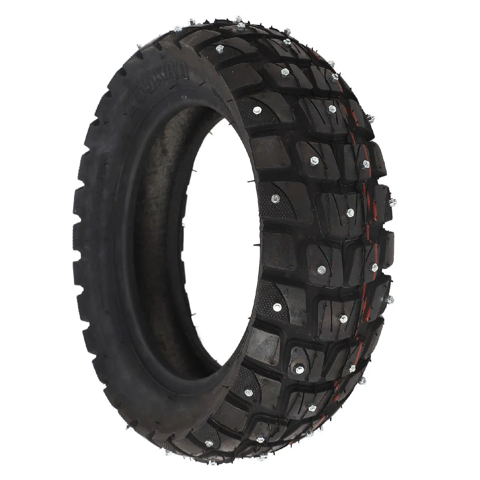 10 Off-Road Snow Tire 255x80 - Weatherproof, Shock Absorbing, Explosion-Proof Rubber for winter Adventures