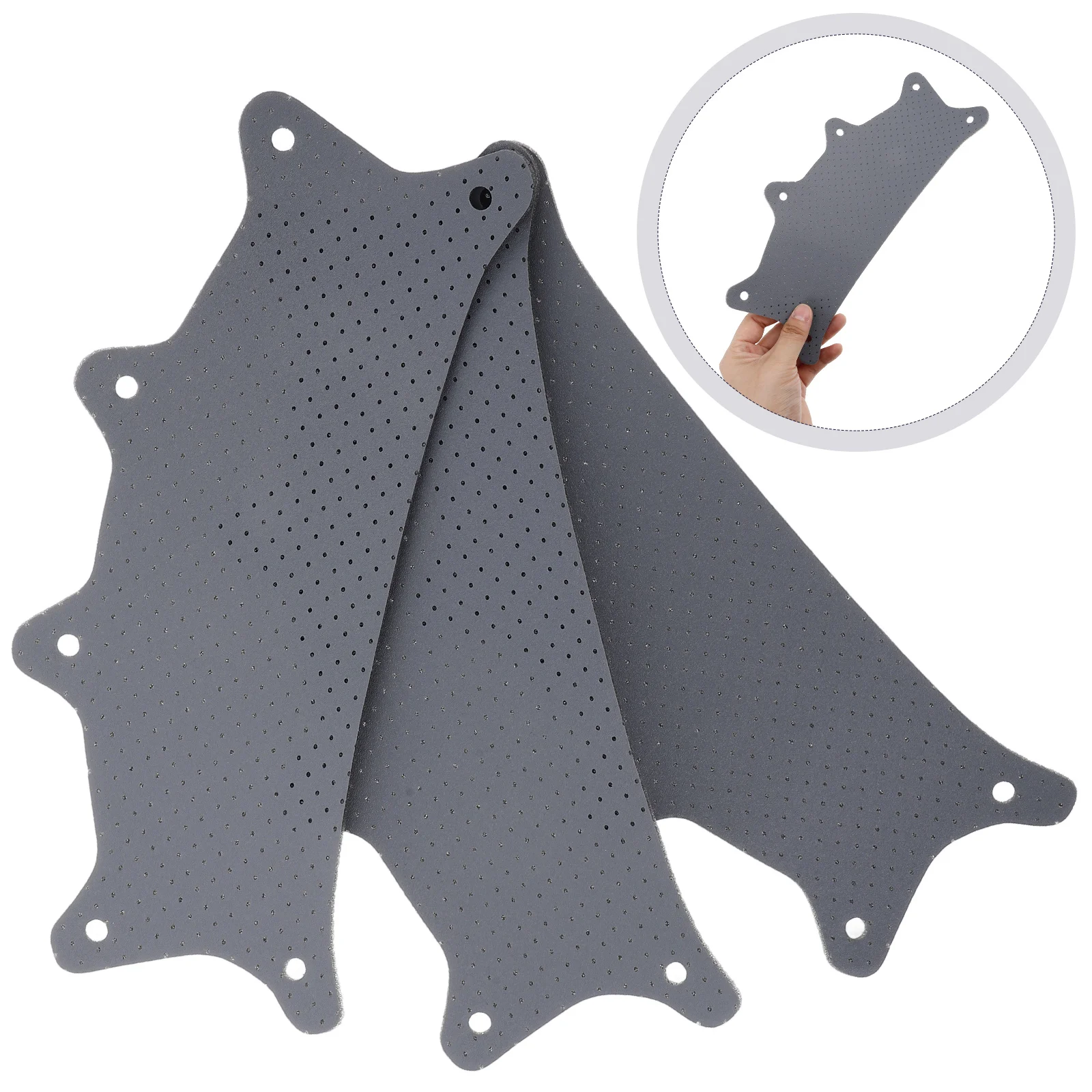 

3 Pcs Hard Pads Hat Construction Sweatband Accessories Liner Replacement