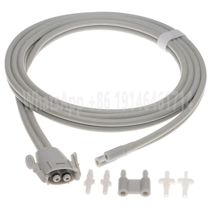 NIBP Air Hose Extension Double Tube Compatible With Welch Allyn Patient Monitor,For Adult/Pediatric/Neonate/Infant,2.5m.