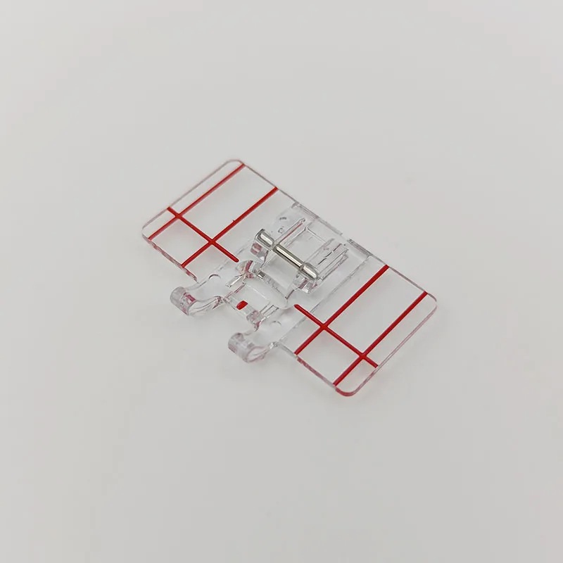 1/2Pcs Parallel Stitch Tool Border Guide Presser Foot Household Low Shank Sewing Machine accessories For Brother/Singer/Janome