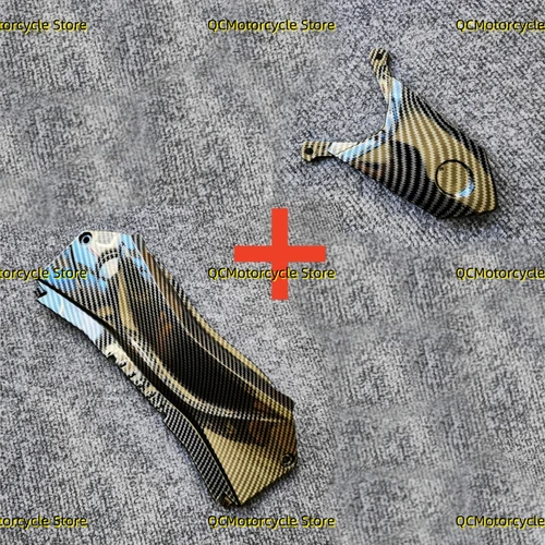 Imagen 2 del producto Revestimiento de fibra de carbono para motocicleta, carenado medio trasero apto para YAMAHA YZF-R25 YZF-R3 MT-25 MT-03 MT03 MT25 2013-2024