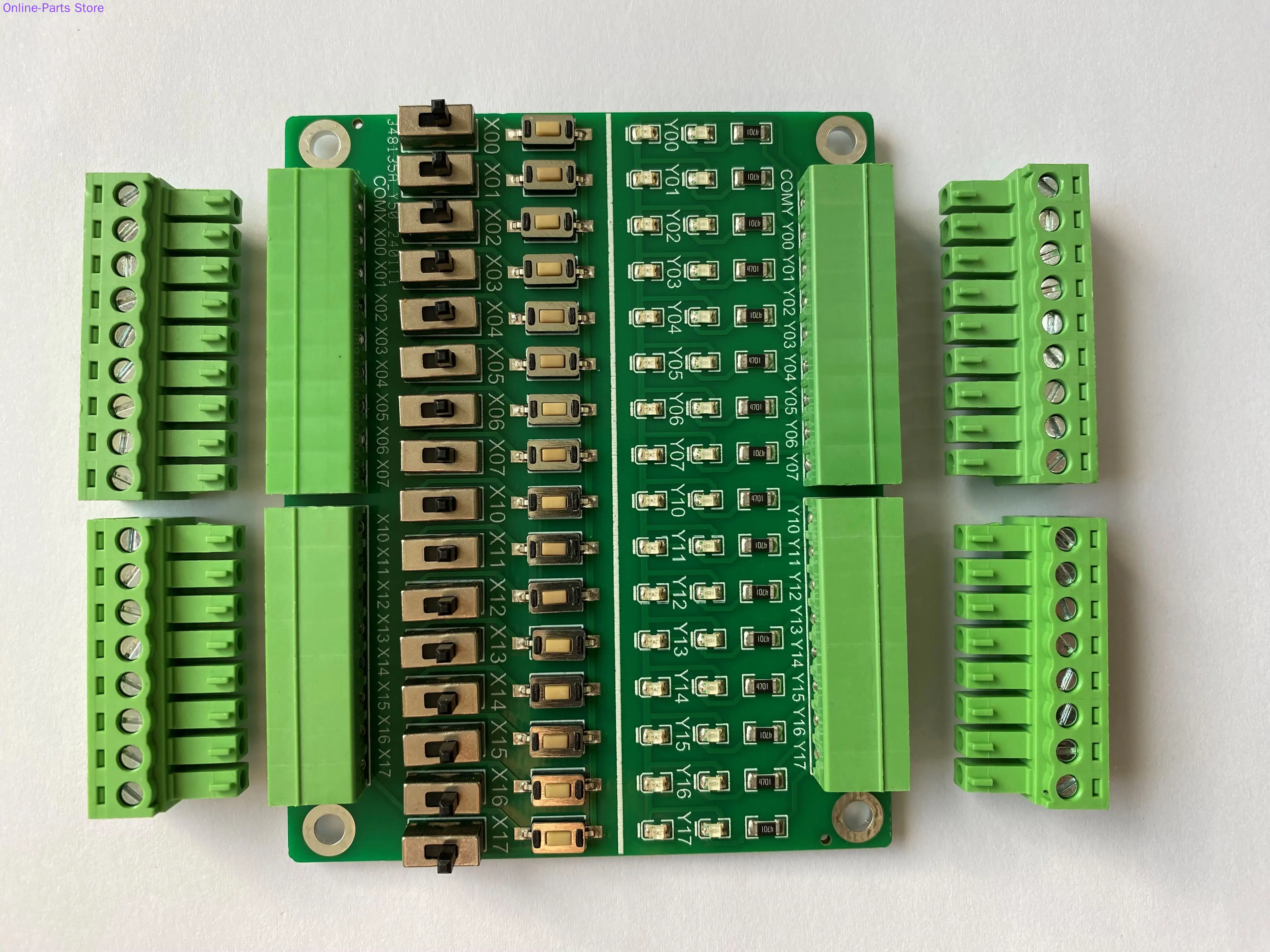 Imagem -04 - Switch Learning Module 16 Input And Output Test Board Button Toggle Switch Plc Depuração Simulação Board