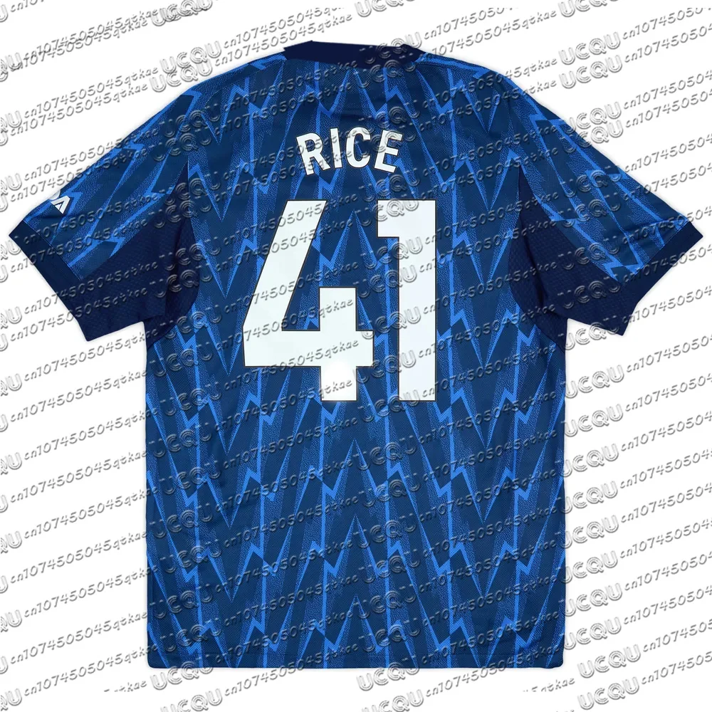 25-26 Jersey más nuevo NO.7 Saka No.8 Ødegaard No.41 Camiseta de fútbol de secado rápido transpirable con estampado 3D Camiseta de tren para adultos/niños