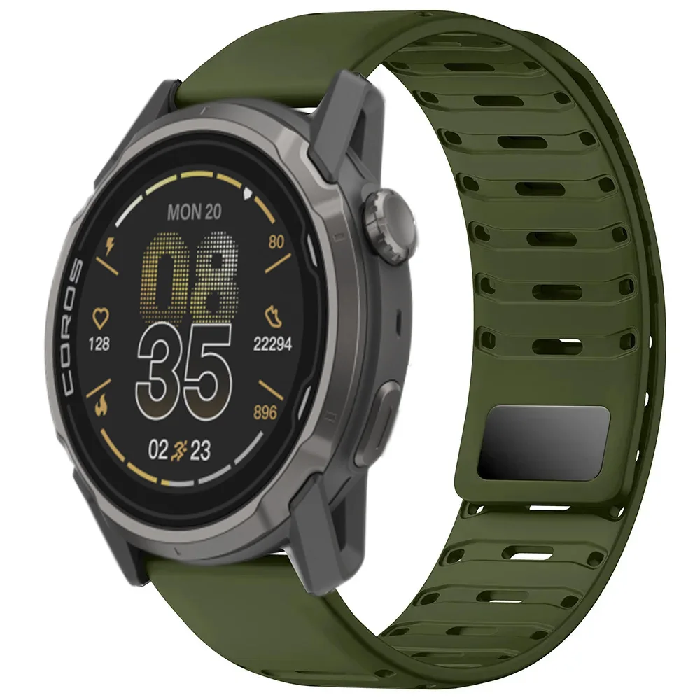 22 مللي متر سيليكون حزام ل كوروس ساعة PACE Pro/3 APEX 4 42 مللي متر الرياضة المغناطيسي مشبك سوار معصمه ل CMF ساعة 3-2-1 برو الفرقة #3