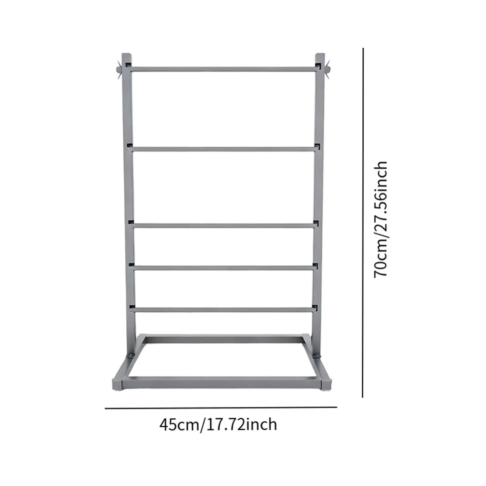 Ribbon Organizer, Metal Multifunctional Wire Spool Stand, Large Capacity 5-Tier