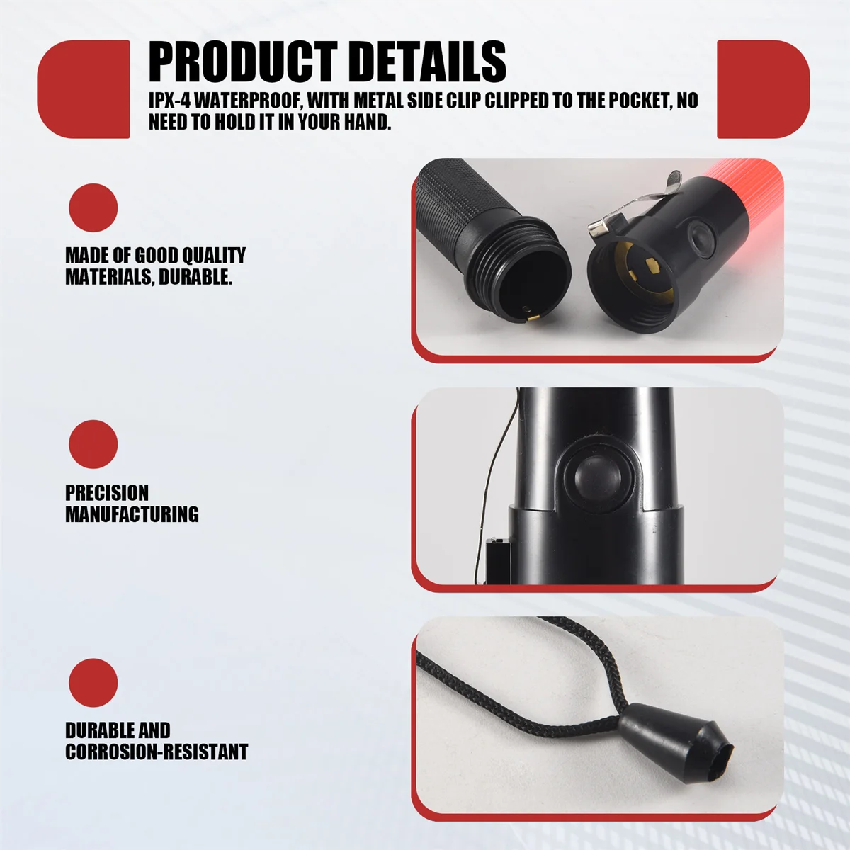 2 pacotes de tráfego de sinal de 21 polegadas com luz LED para guías de estacionamento