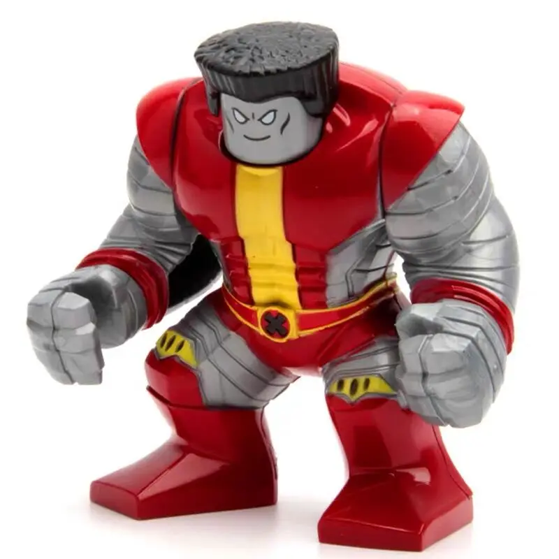 Cartoon Anime Big Size 7.5cm Character Colossus Piotr Rasputin Model Building Blocks Enlighten Action Figure Toys For Children