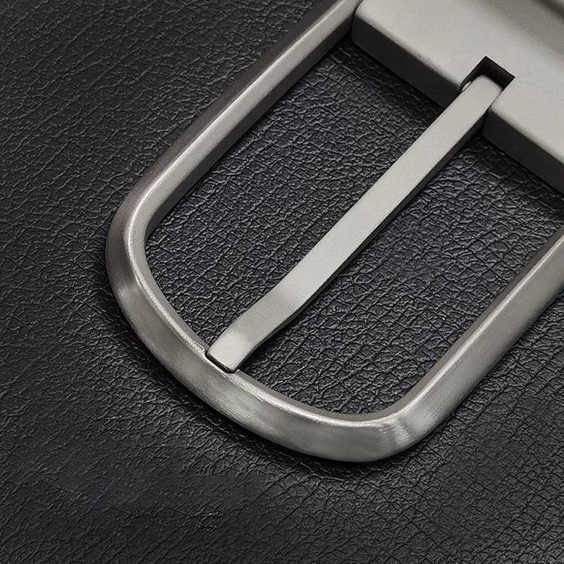 I-souled Casual Solid Titanium Clamp Closure Buckles Belt Easy to Change Suitable 3.5 Cm and 3.8 Cm Wide Replacement Belt