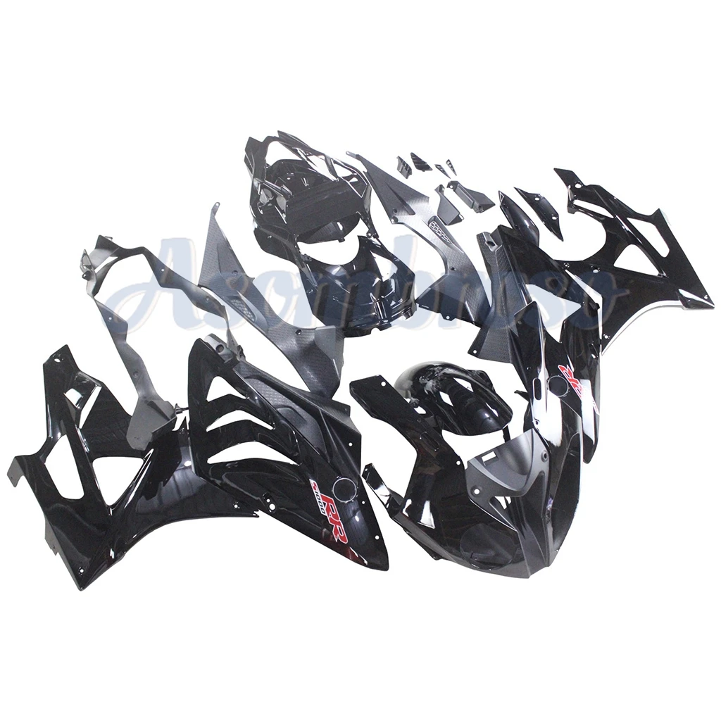 Custom Brand Fairing kit for S1000RR 2009 2010 2011 2012 2013 2014 S1000 09 10 11 12 13 14 All Black Bodywork Shell Cover New