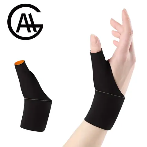 조정 가능한 엄지 손목 받침대 지원 소형 중형 손 건염을위한 손목 터널 통증 완화 Ulnar 손목 부상 예방