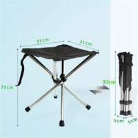 Portable Camping Beach Chair Lightweight Folding Fishing Outdoor Foldable Stool Ultra Light Travel BBQ Picnic Seat Fishing Chair
