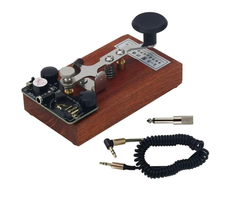 K-8トレーニングCWキー サウンドライトCW手動伝送トレーニング モールス信号キー