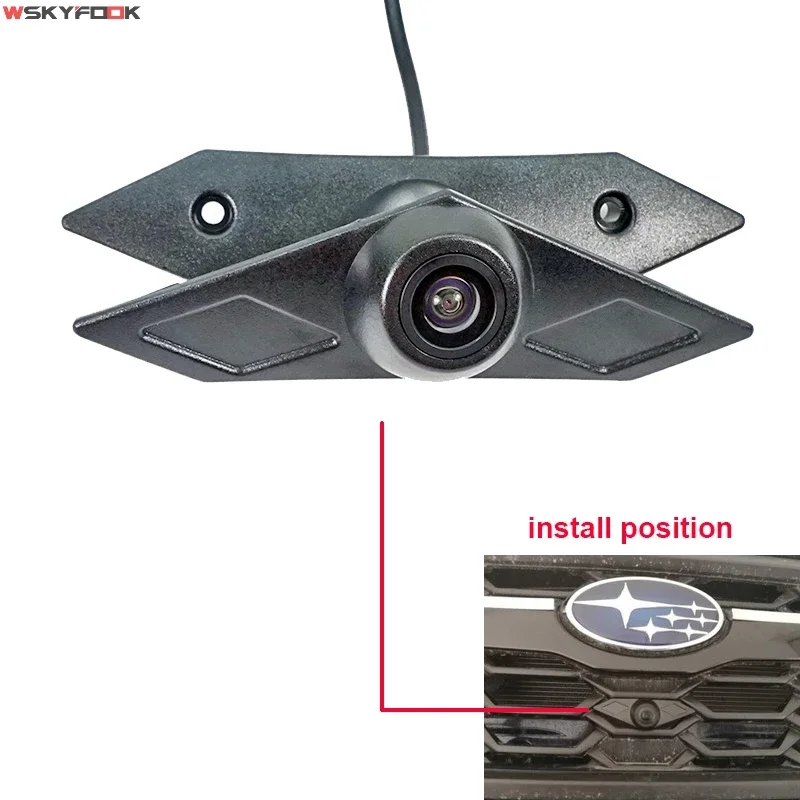 Night Vision 1080P AHD Special Car Front View Grille Camera For Subaru XV/Forester/Outback 2013 2014 Forward Camera