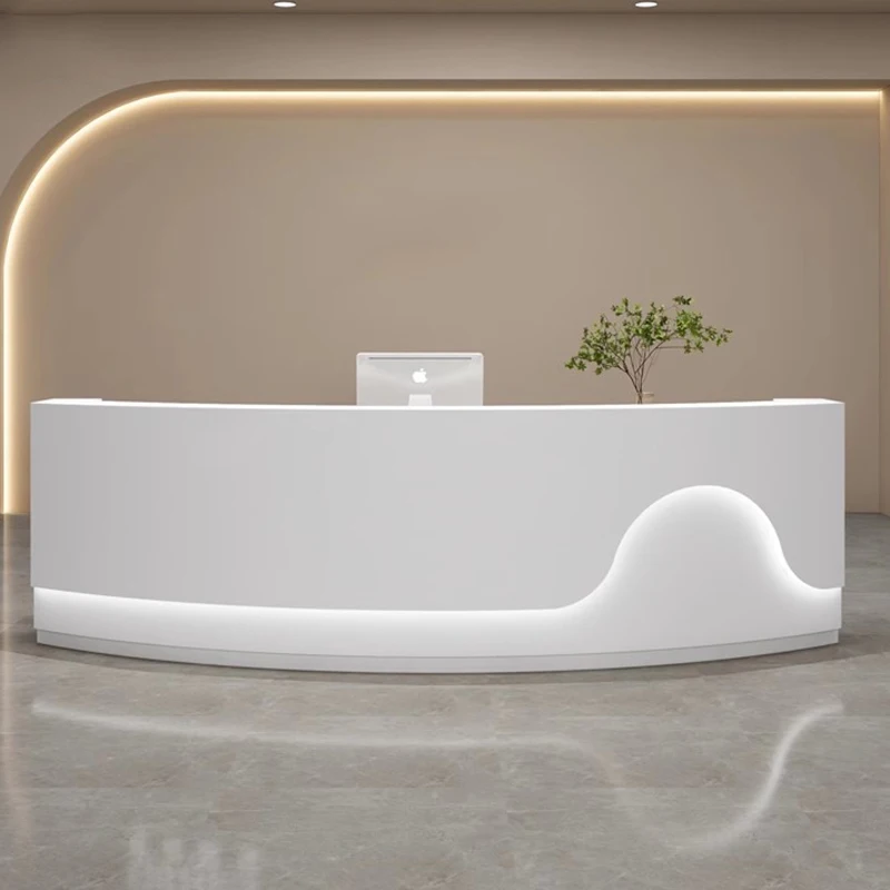 

Simple Modern Reception Desks Long Design Beauty Company Reception Desks European Executive Comptoire Accueil Trendy Furniture