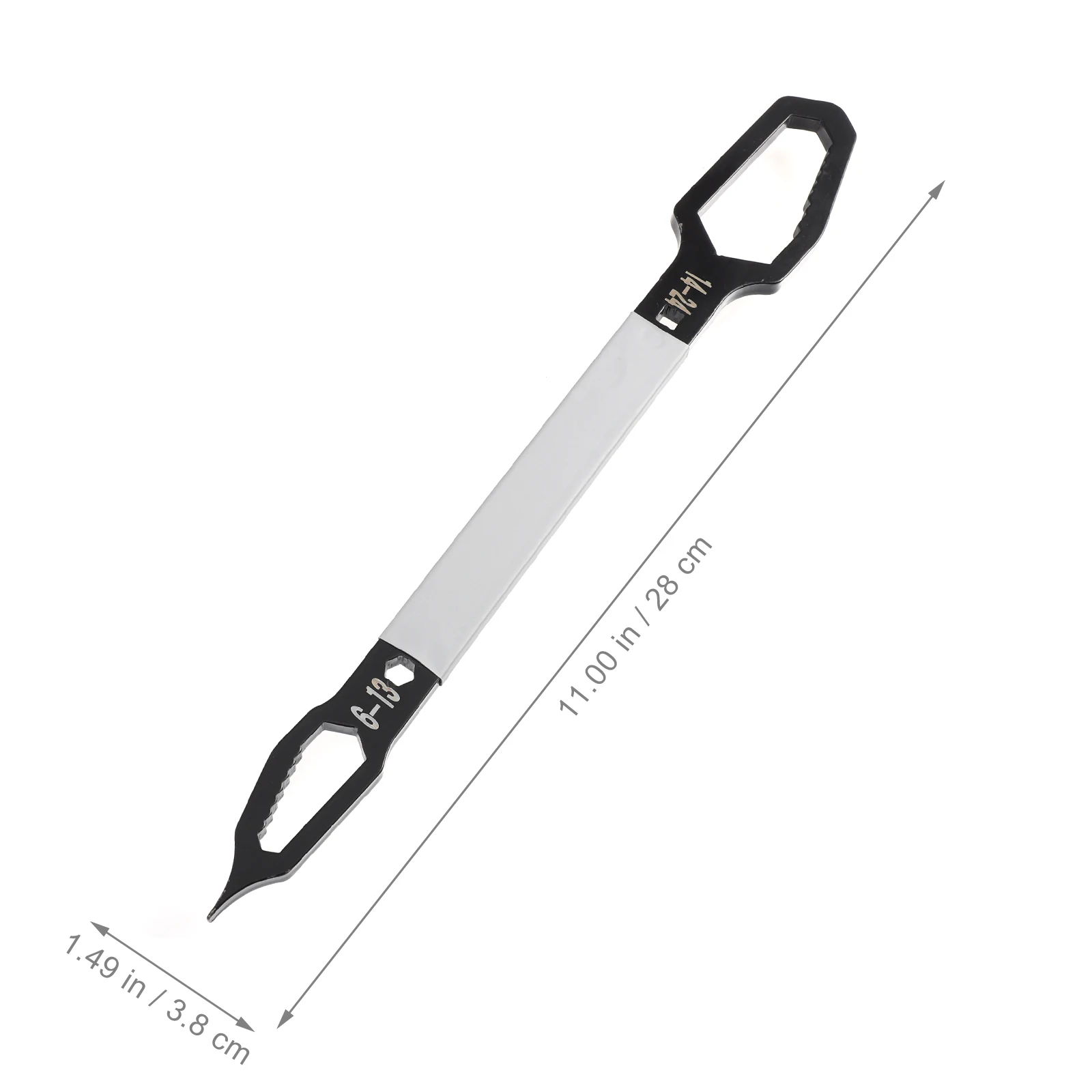 

1pc Double Head Steel Spanner High Quality Durable Anti-Rust Wrench -Tightening Tool for Repairing Double-Ended