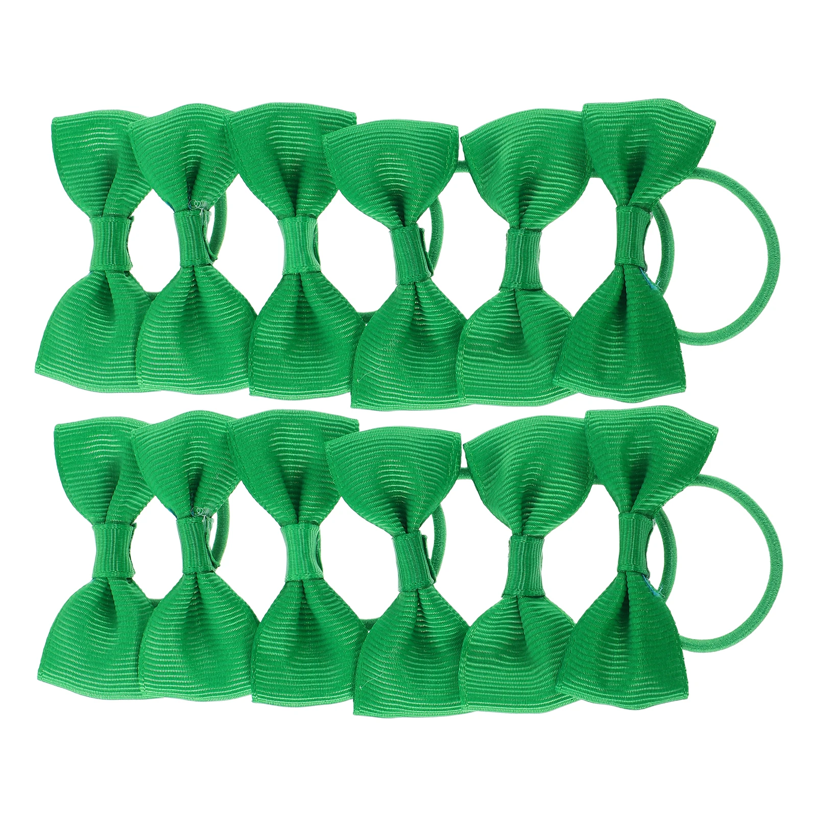 

25 Pcs Hair Ties Bow Big Bows Headband for Girls Green Baby Adult Accessories Women