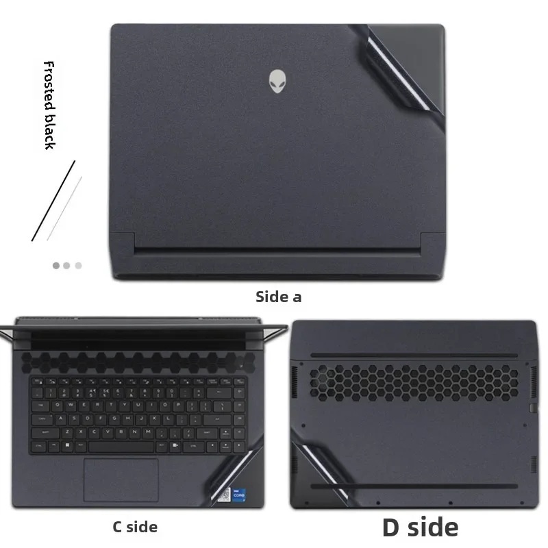 

Для Dell Alienware M15 R7 R6 R5 наклейка на кожу ноутбука Alienware Area-51M R2 защитная пленка для корпуса компьютера аксессуары M17 R4 R3