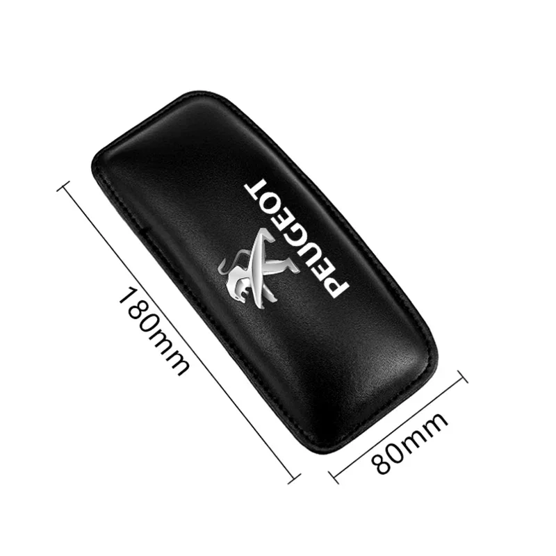 

Car Leather Knee Pad Inside Knee Cushion Comfortable Elastic Cushion For Peugeot 308 408 508 RCZ 208 3008 2008 206 207 307 Car