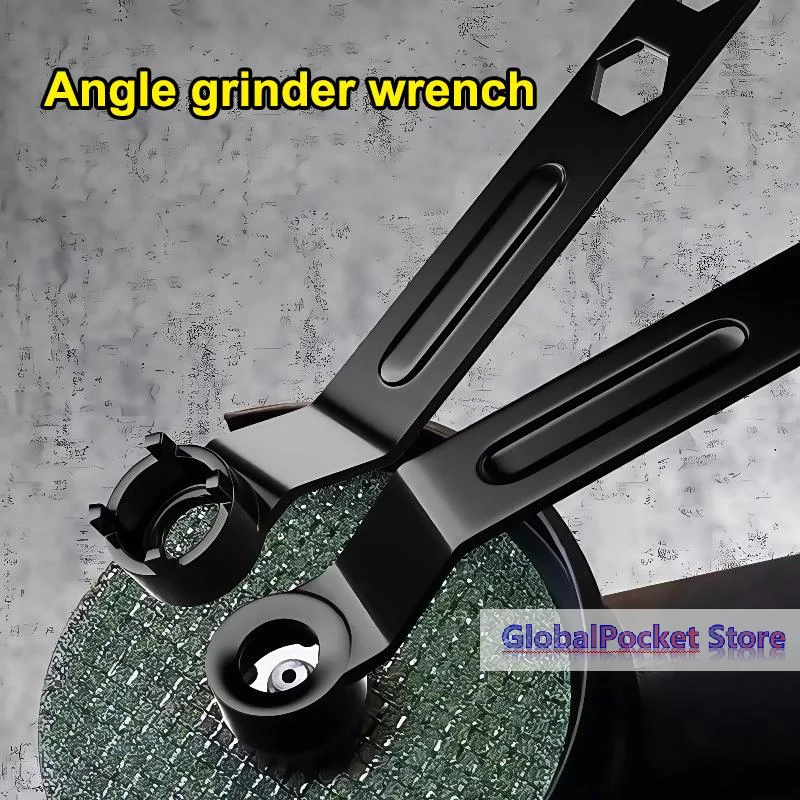 Multifunction Wrench Angle Grinder Four Claw Thickened Disassembly Wrench Adjustment Tool For Grinding Wheel Machine Accessories
