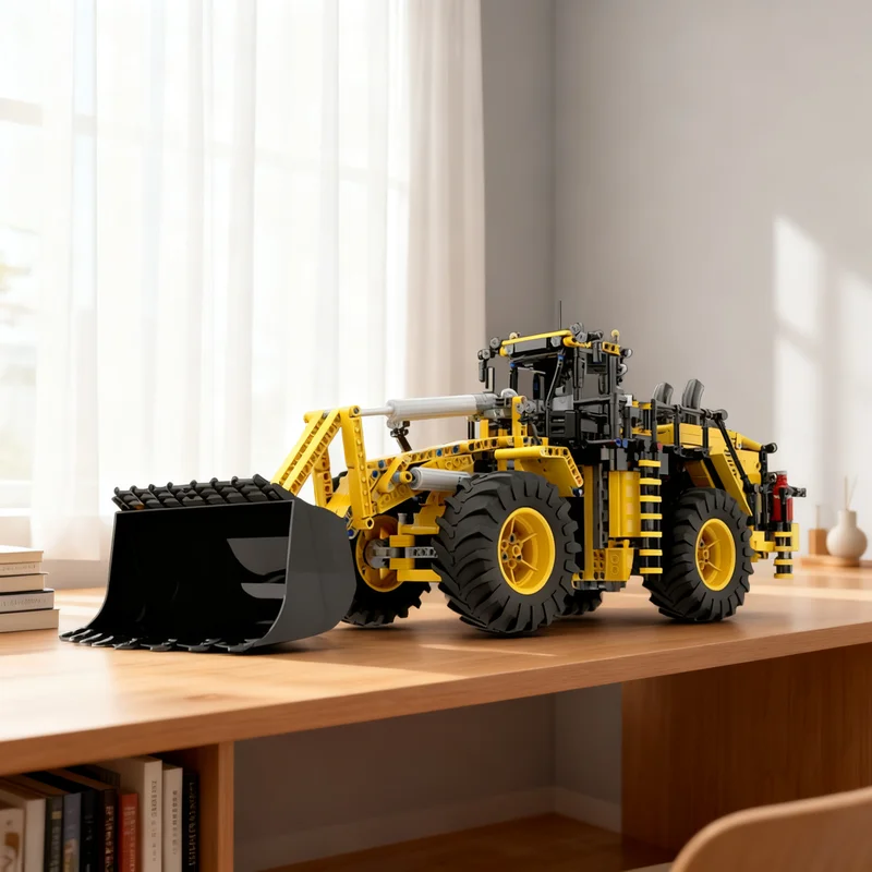 2147pcs MOC Technical CAT 992K - RC Wheel Loader Model Building Blocks Christmas Gift Toys Collection Creative 3D Idea Education