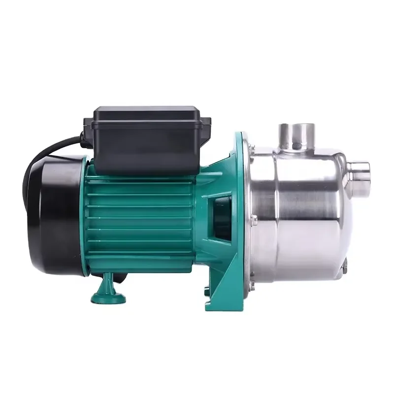 250W Stainless Steel Jet Pump 1/3HP Self Priming Water Booster for Household High Pressure Clean Water Supply System