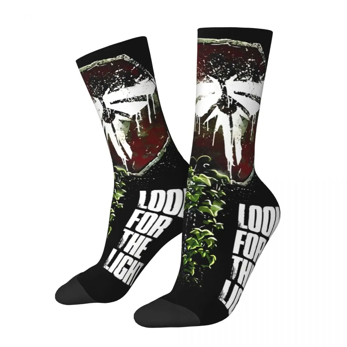 Hip Hop Retro Adorable Crazy Men's compression Socks Unisex The Last Of Us Harajuku Seamless Printed Funny Novelty Happy Crew